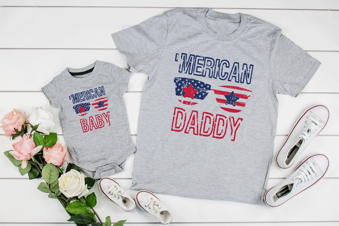 mother and son 4th of july shirts