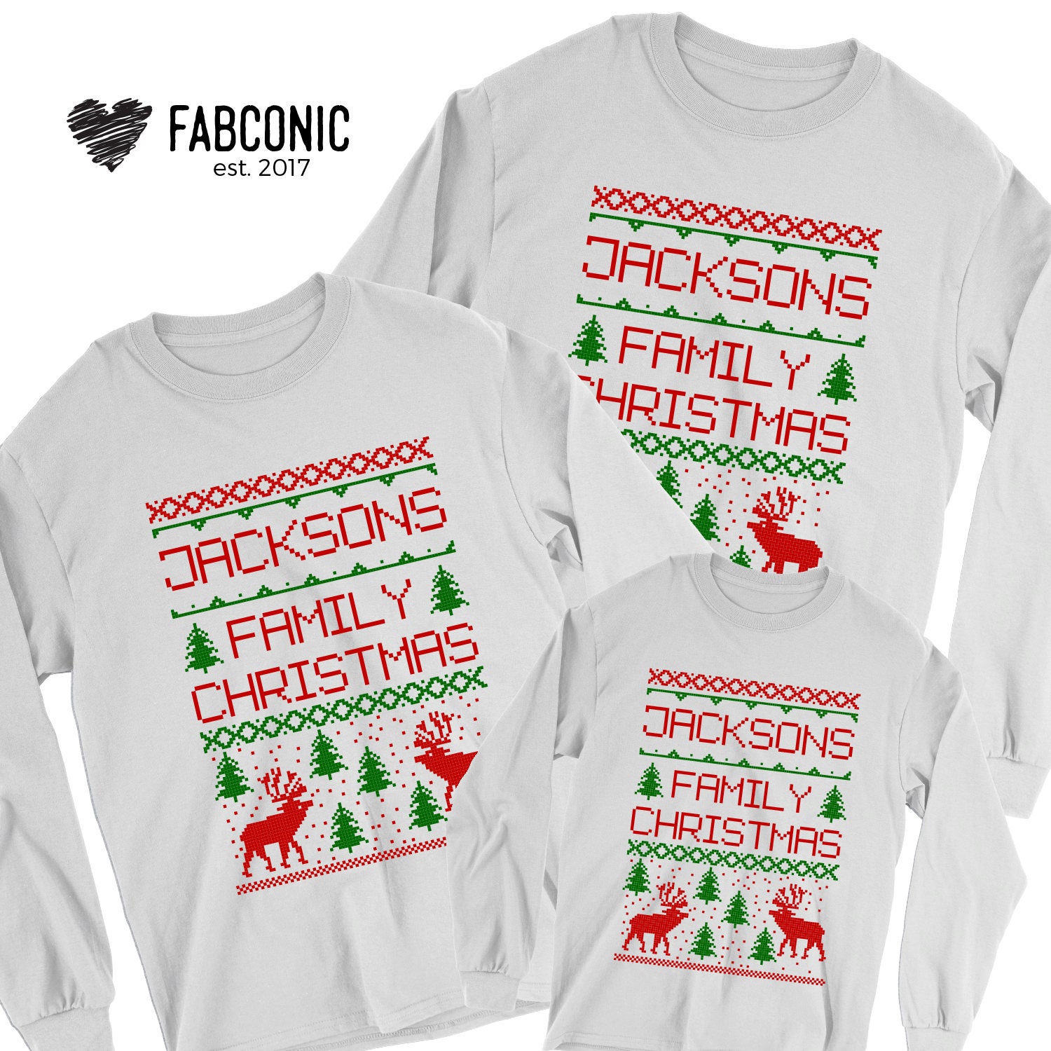 custom christmas sweaters