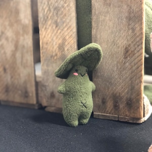 Mini leafling plush // fairy core plush // cottage core plush