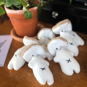 Mini Sporeling mushroom man plush // mushroom plush