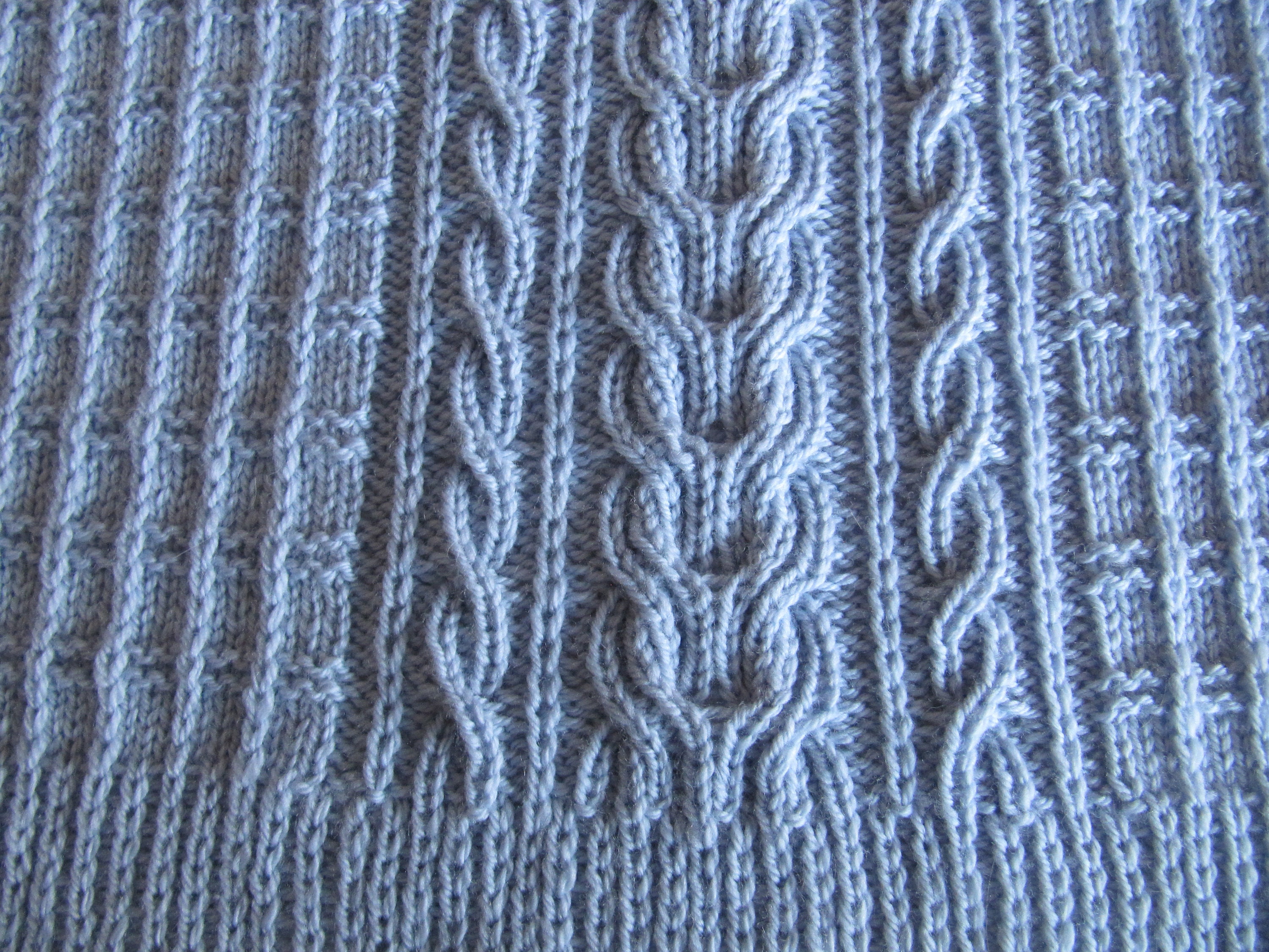 Easy Knit Baby Blanket Pattern Baby Blanket Knitting Pattern Easy