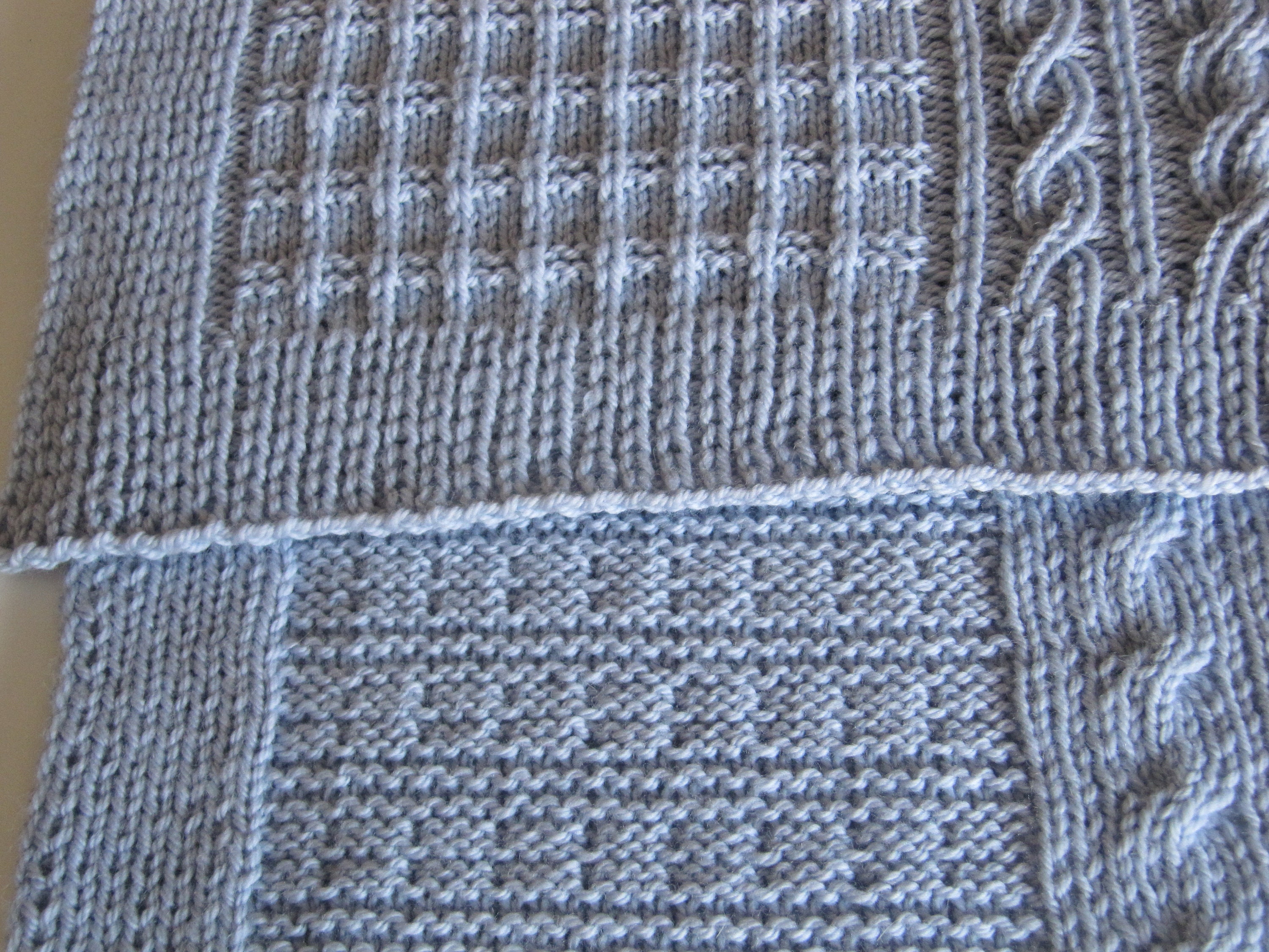 Easy Knit Baby Blanket Pattern Baby Blanket Knitting Pattern Easy