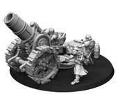 Death Division Heavy Mortar With Crew