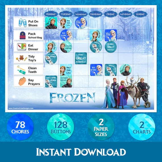 Frozen Reward Chart