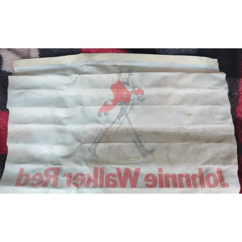 Bannière vintage Johnnie Walker Red Lake Placid pour les Jeux olympiques de 1980 image 5
