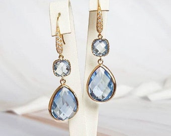 Bridal earrings | Wedding earrings | Crystal jewelry | Evening earrings |  Evening  Jewellery | Vintage earrings |