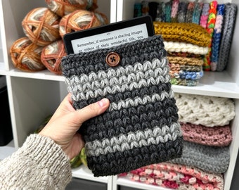 Kindle case Kindle sleeve Book sleeve Kindle cover Kindle accessories Kindle skin Book case Crochet kindle pouch Ebook cover