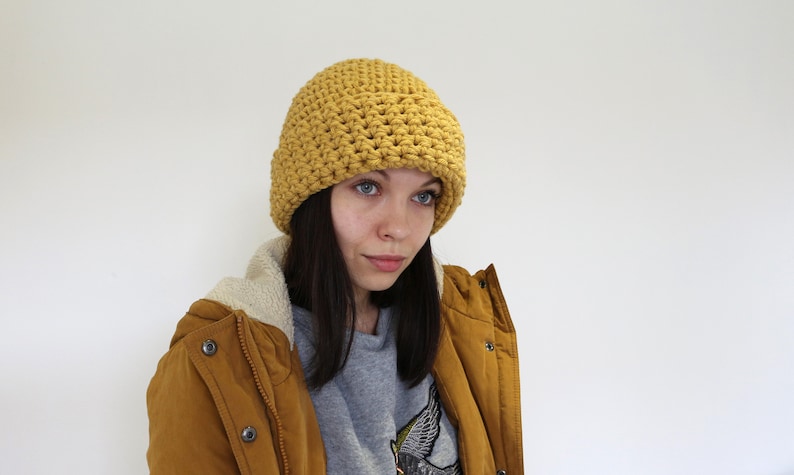 Wool chunky hat Hipsters wool hat Hand knit hat Wool ski hat Mum fall gift Oversized wool hat Woman oversized hat Ladies chemo hat