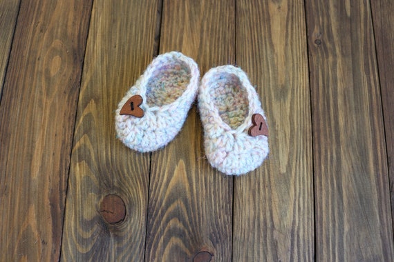 Baby shoes Gender neutral New baby gift 