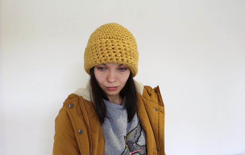 Wool chunky hat Hipsters wool hat Hand knit hat Wool ski hat Mum fall gift Oversized wool hat Woman oversized hat Ladies chemo hat