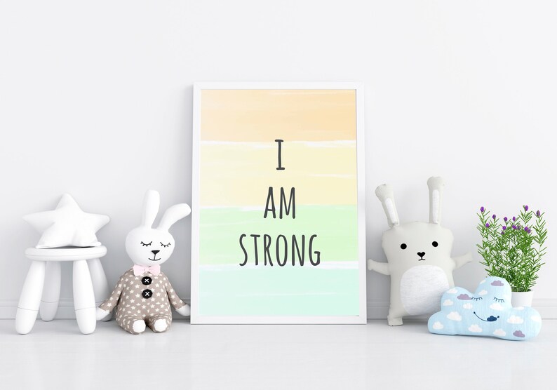 Motivational Printable Wall Art for Kids Digital Download | Etsy