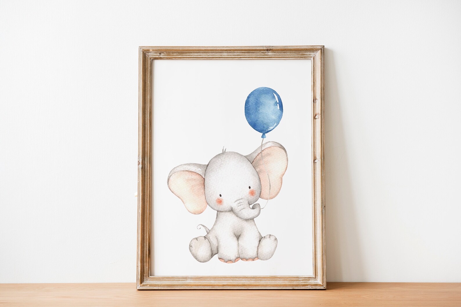 Elephant Printable Prints for Nursery Decor Digital Download Etsy