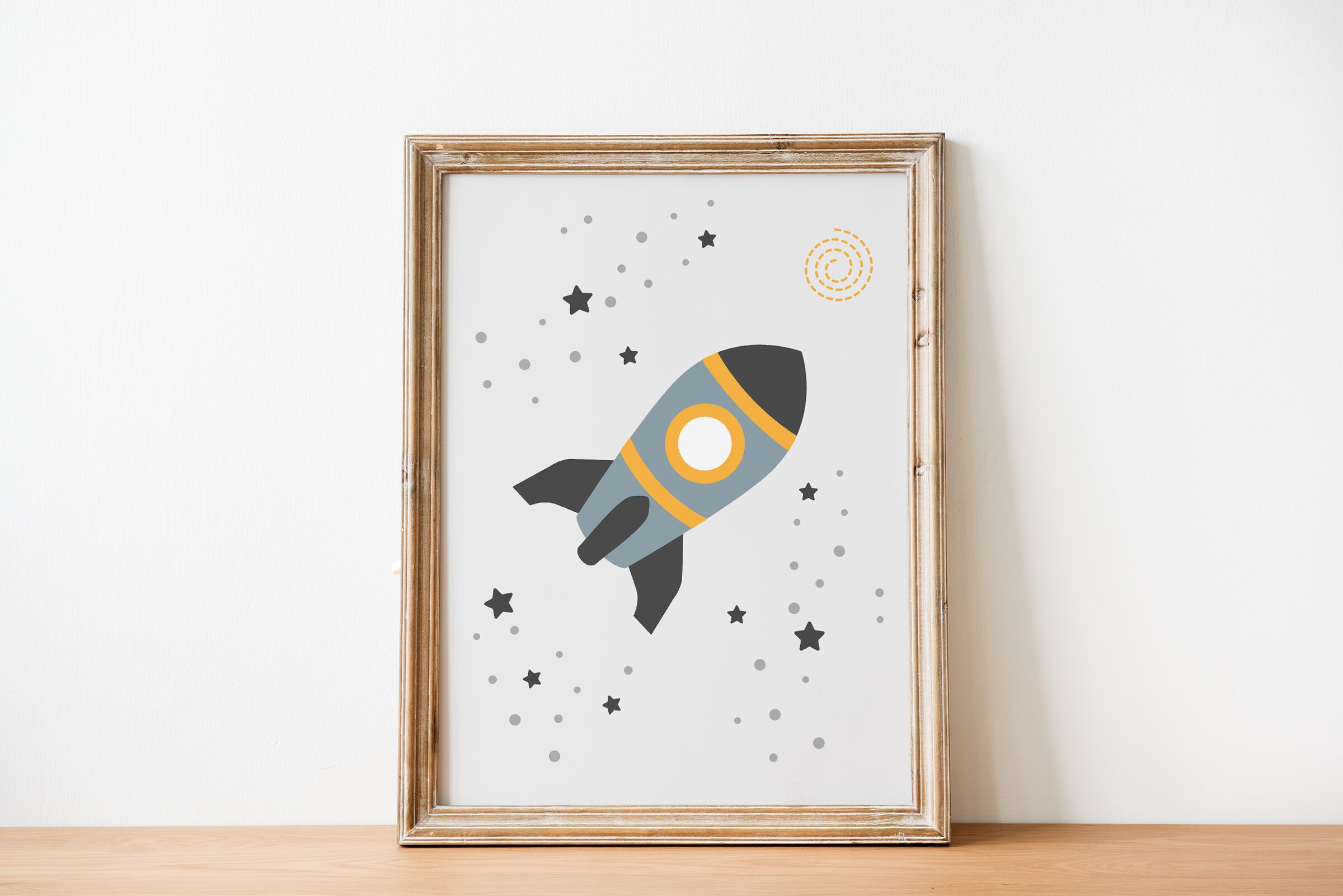 Space Printable Wall Art for Kids Room Decor Digital | Etsy