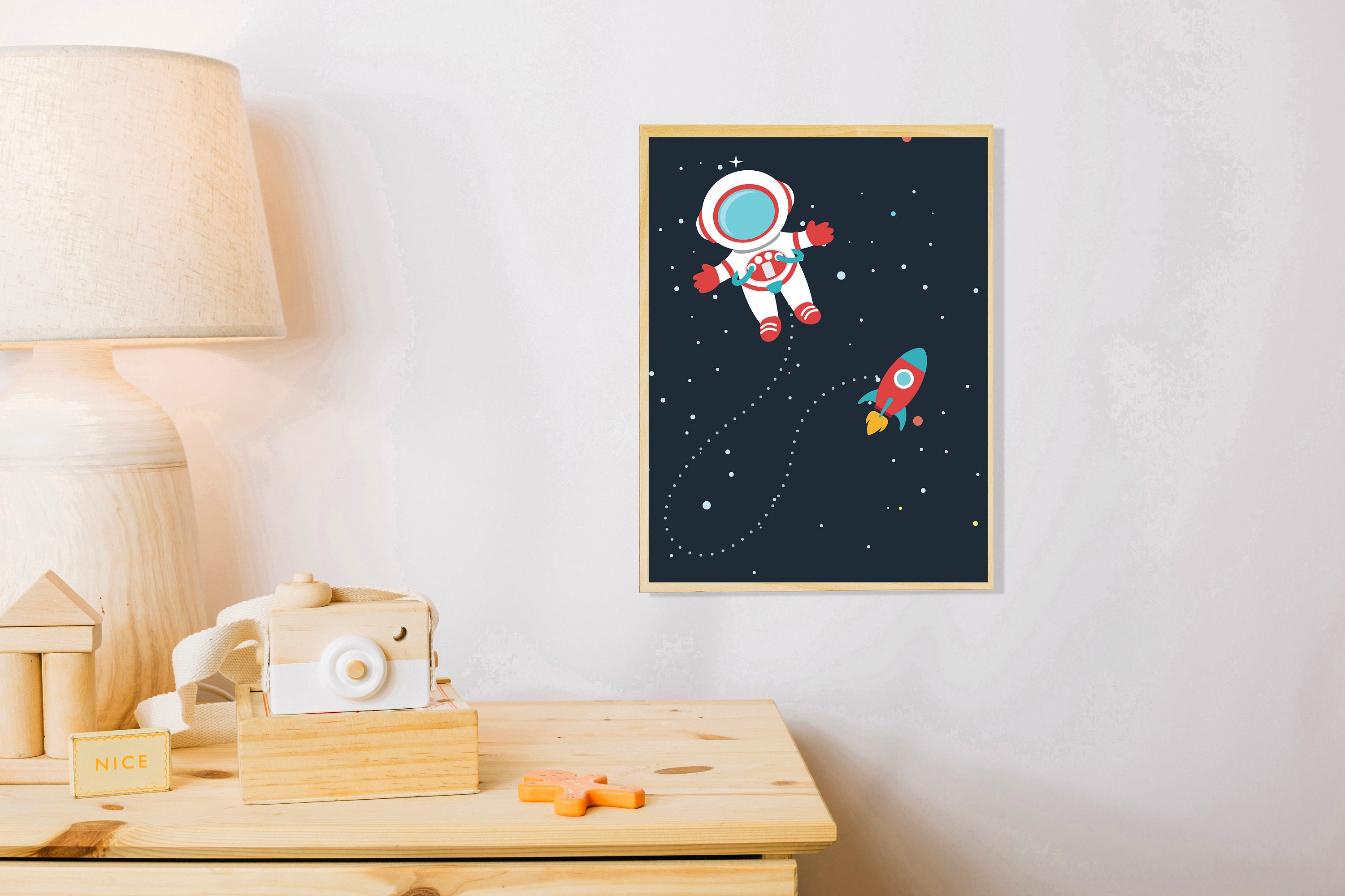 Outer Space Wall Art Digital Download Printable Wall Art Etsy