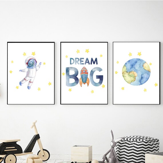 Outer Space Wall Art Printable Wall Art Digital Download Etsy