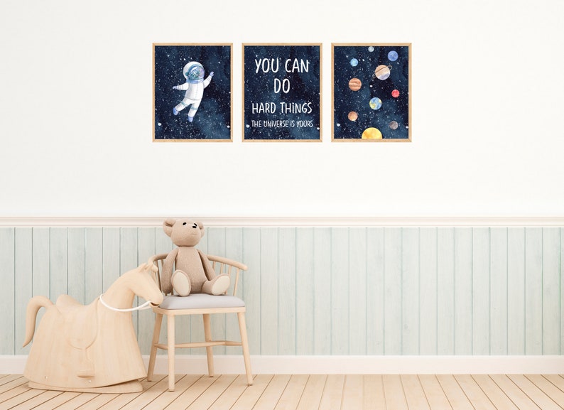 Printable Outer Space Wall Art Digital Download Printable Etsy