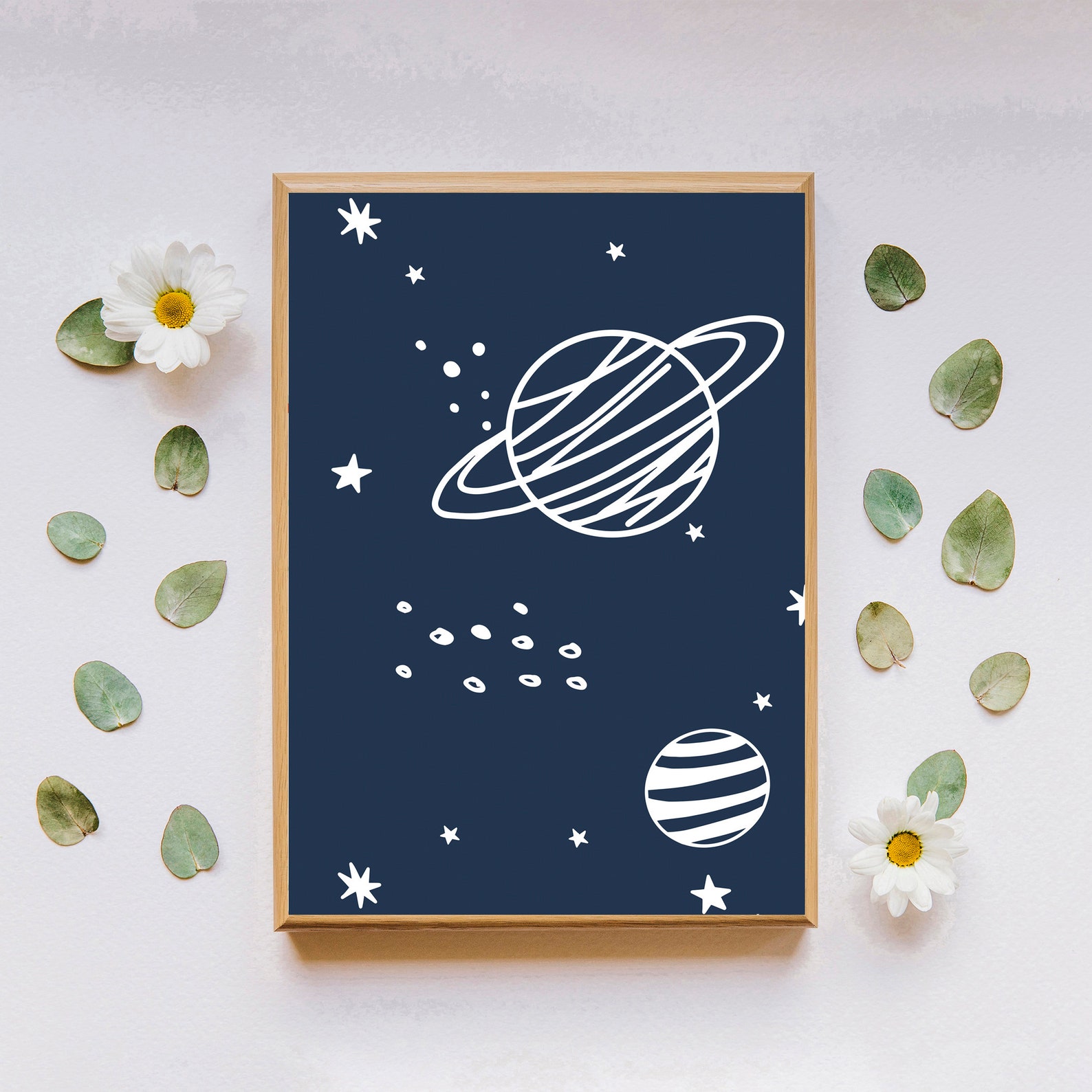 Outer Space Wall Art Digital Download Outer Space Decor Etsy