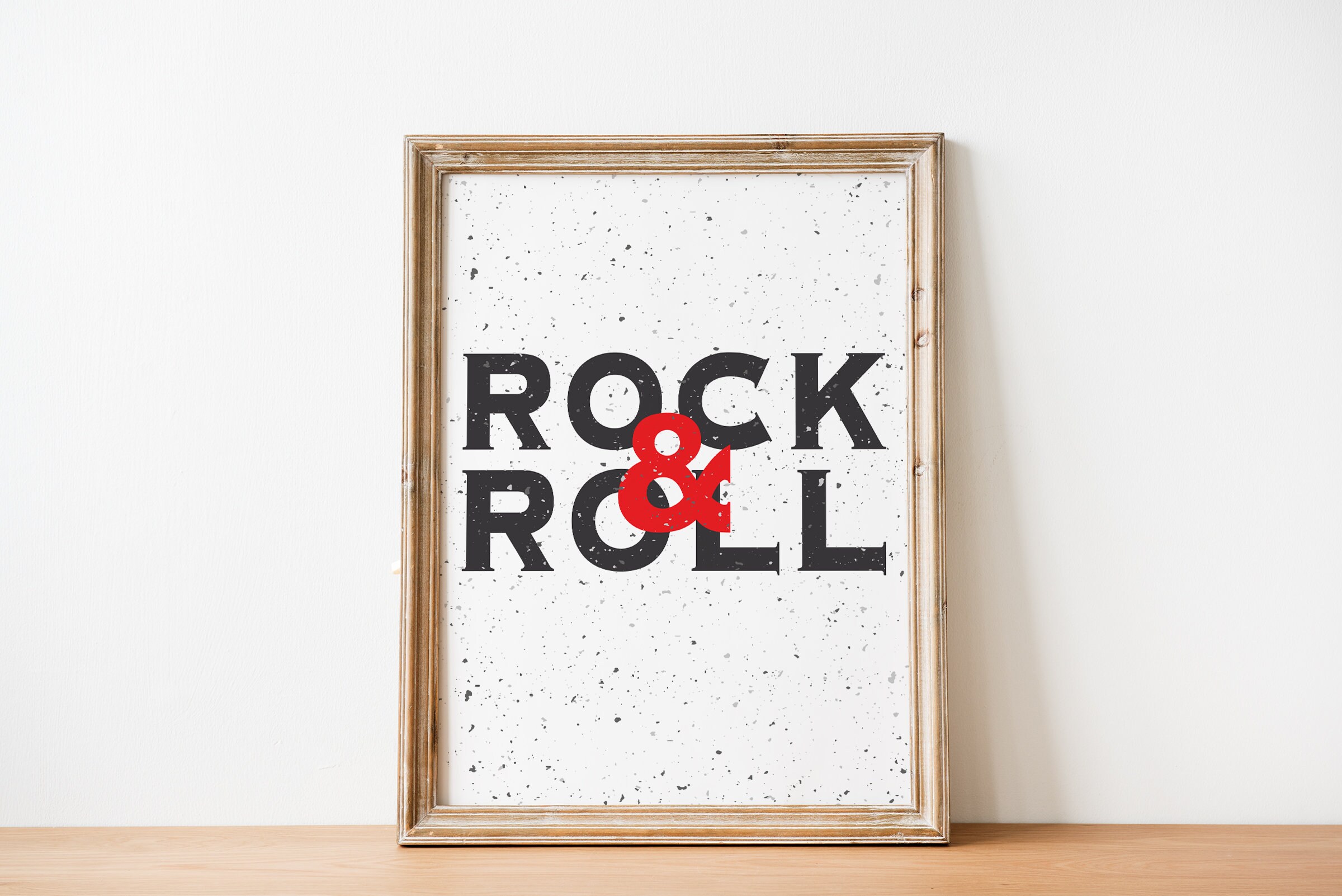 Rock &Roll Wall Art Descarga digital Arte de pared Etsy