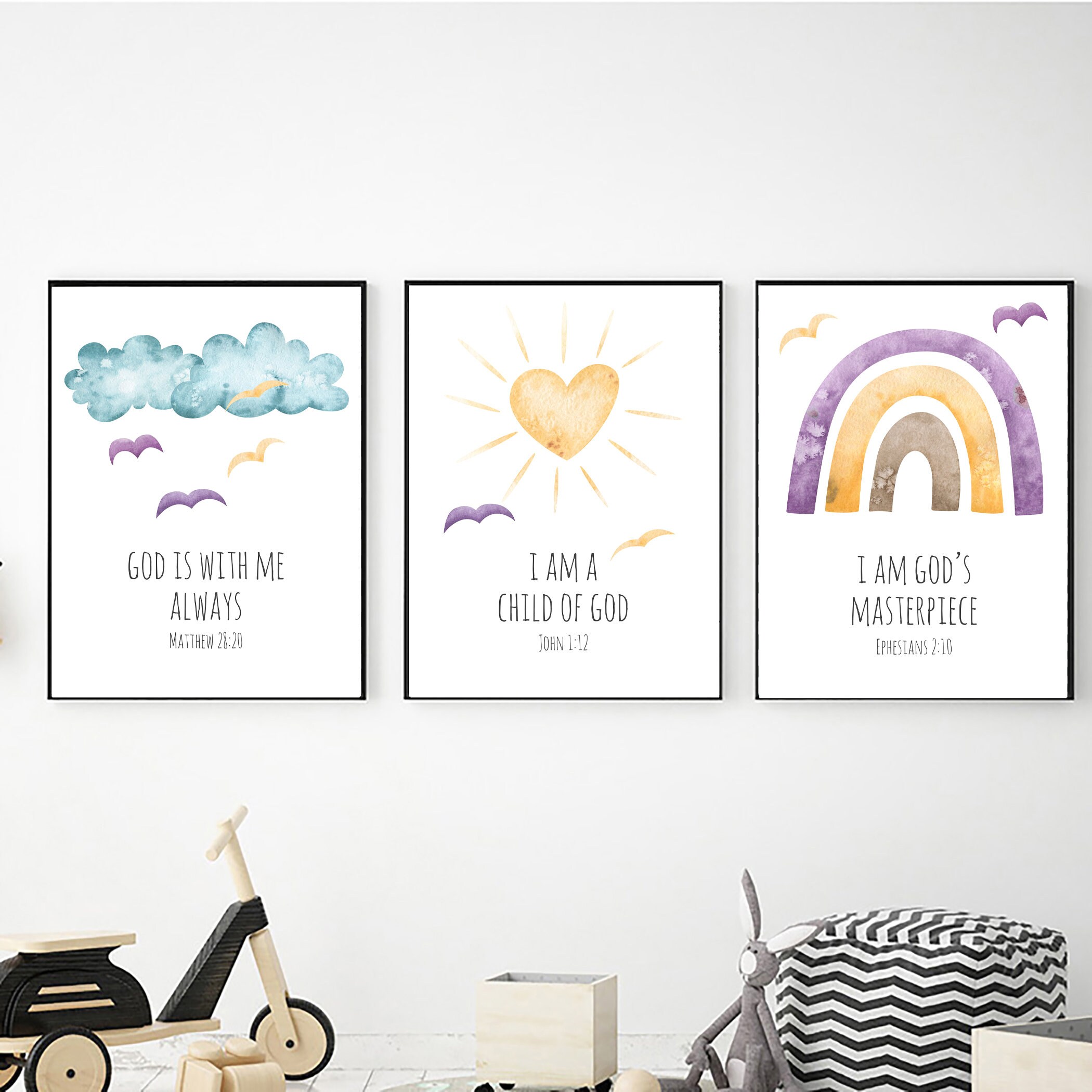 Bible Verse Wall Art Printable Wall Art Digital Download | Etsy