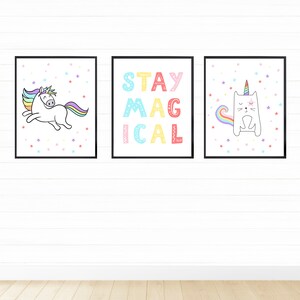 Girl Printable Wall Art Set for Bedroom Decor Digital - Etsy