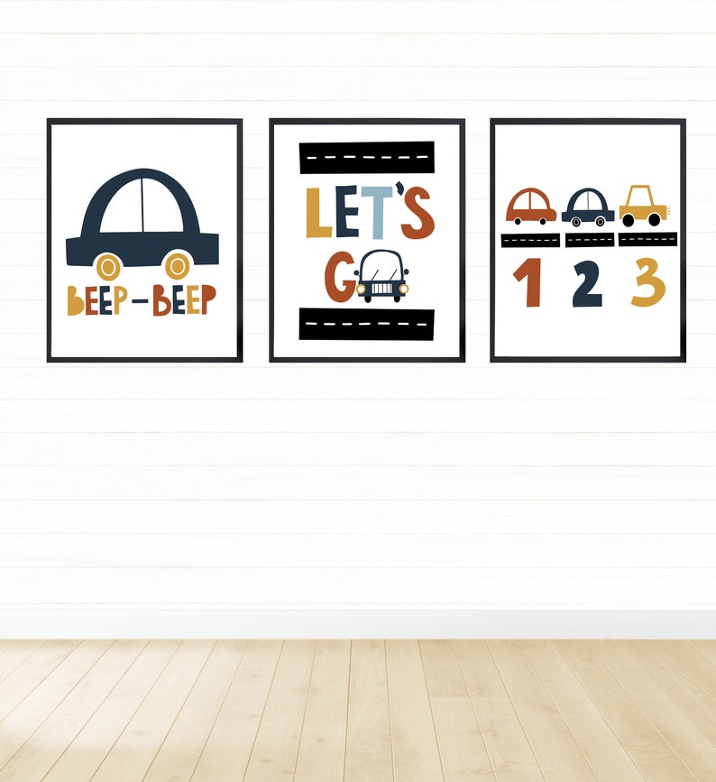 Printable Wall Art for Toddler Boy Bedroom Decor Digital Etsy