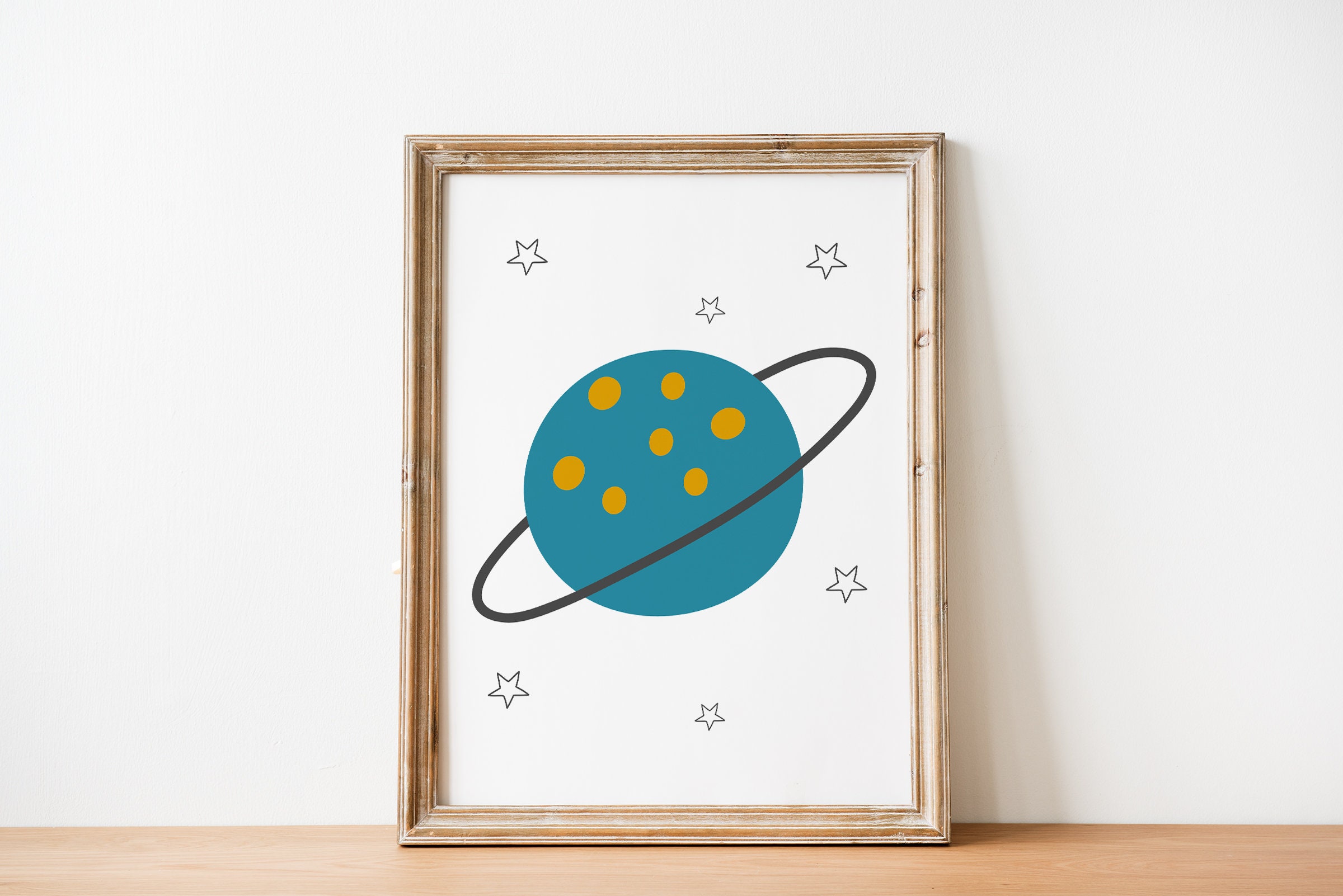 Space Printable Wall Art Set Digital Download Nursery Decor | Etsy