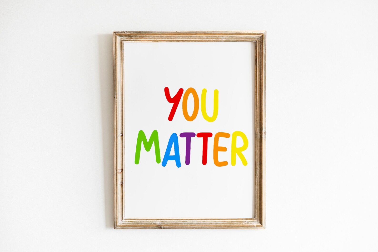 You Matter Printable Wall Art Digital Download Classroom - Etsy