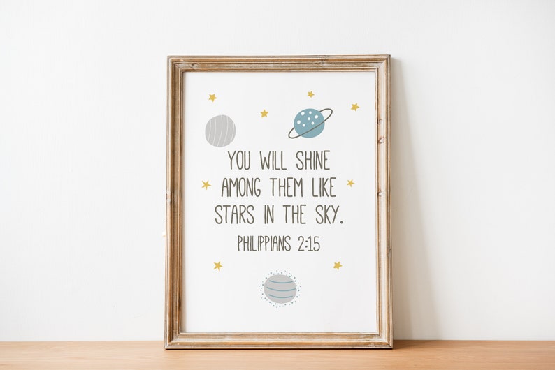 Printable Bible Verse Wall Art Digital Download Printable - Etsy