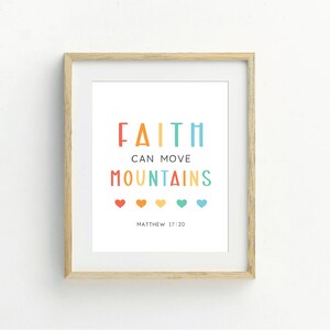 Set of 3 Bible Verse Prints Printable Wall Art Digital - Etsy
