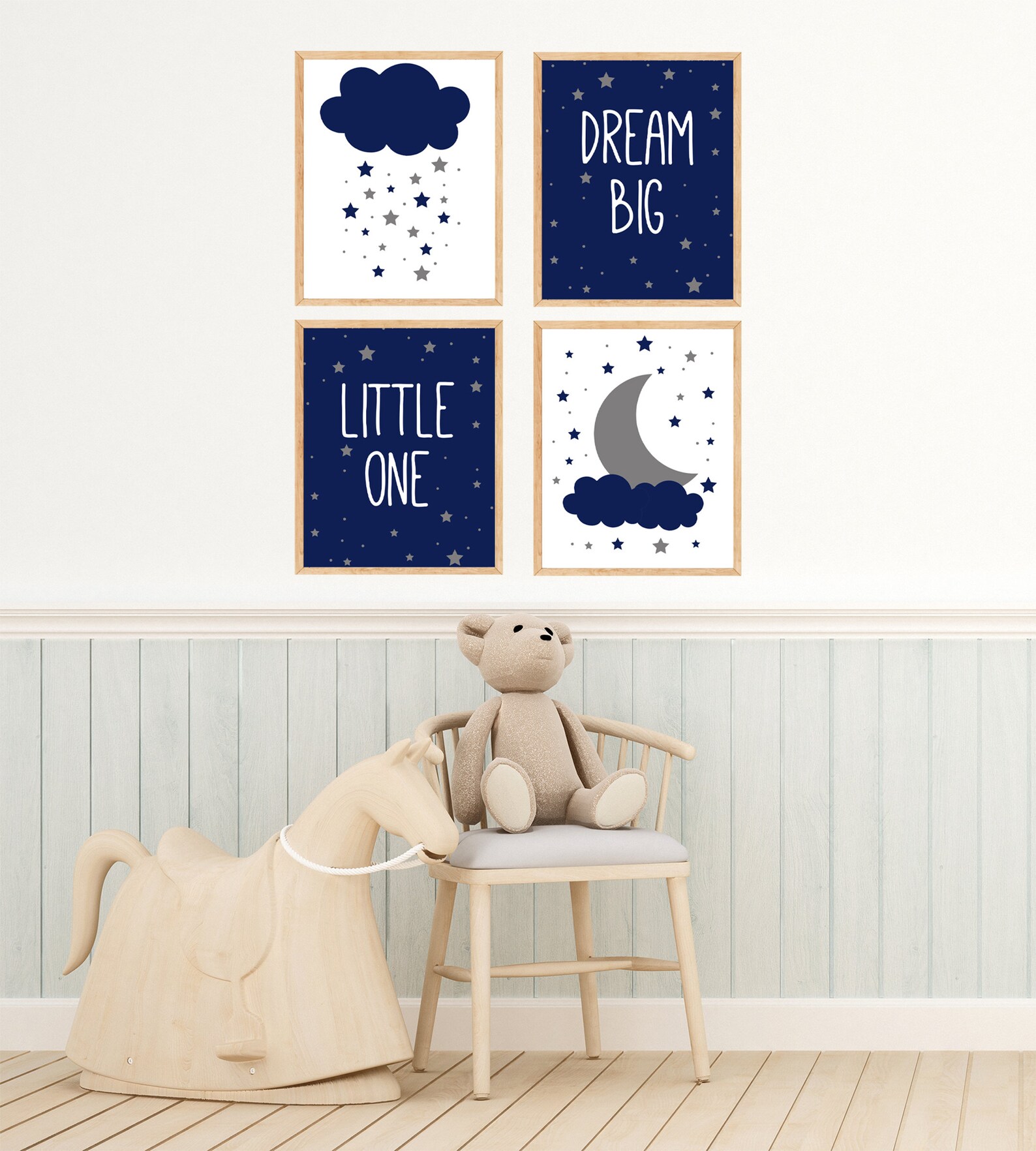 Boys Printable Wall Art Set for Nursery Decor Digital - Etsy