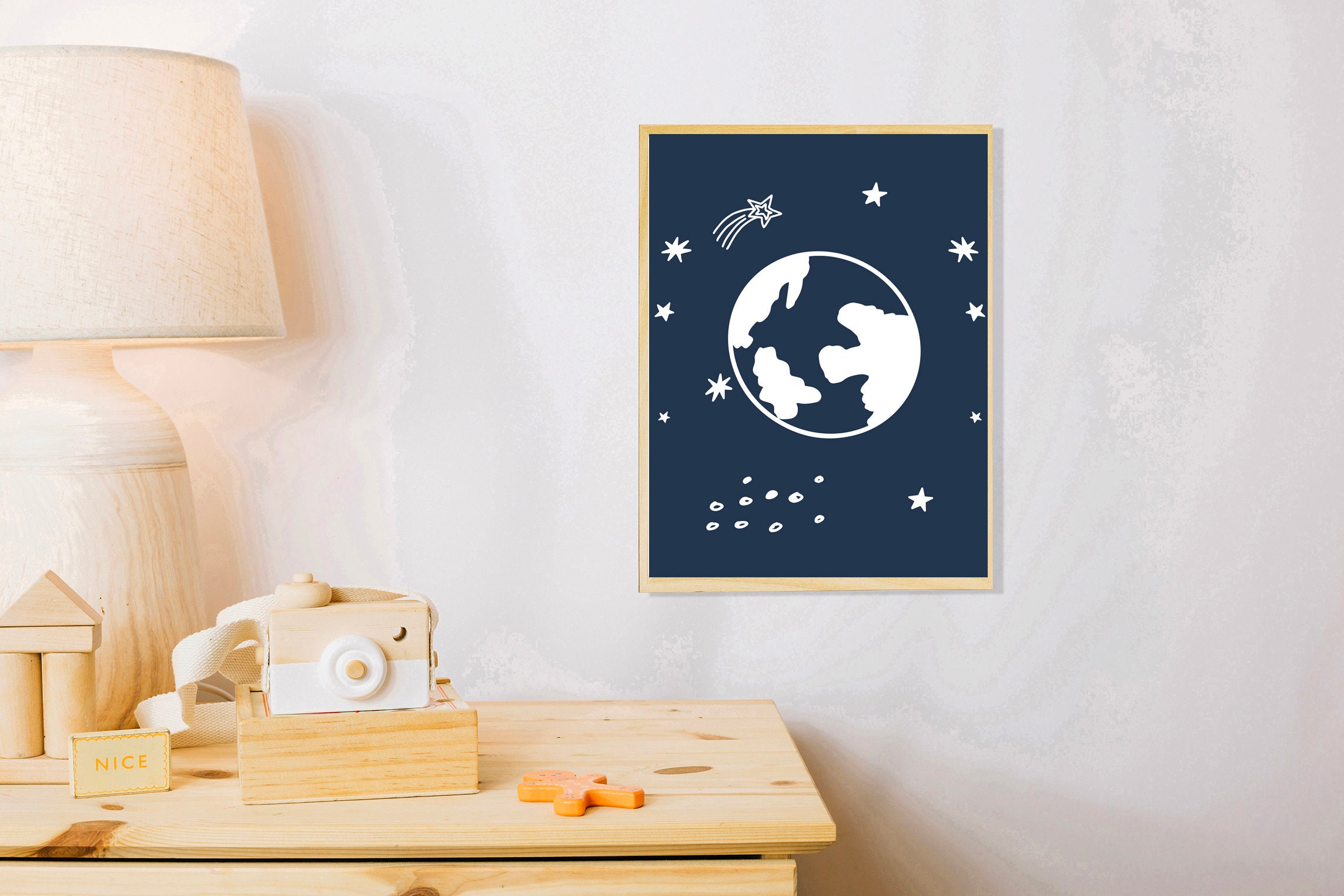 Outer Space Wall Art Digital Download Outer Space Decor | Etsy