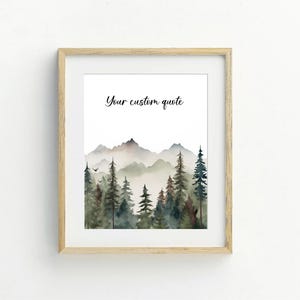 Individuelles Zitat druckbare Wandkunst, digitaler Download, personalisierte Wohnkultur Geschenk, Lehrer Geschenk, inspirierend Therapeut Büro Zitat Druck