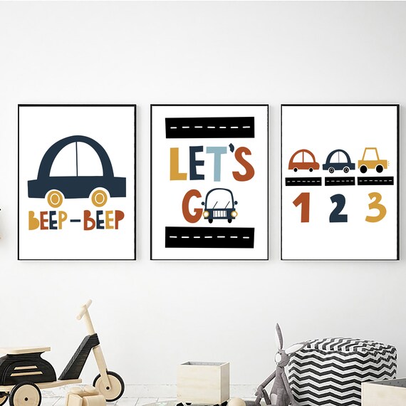 Printable Wall Art for Toddler Boy Bedroom Decor Digital - Etsy