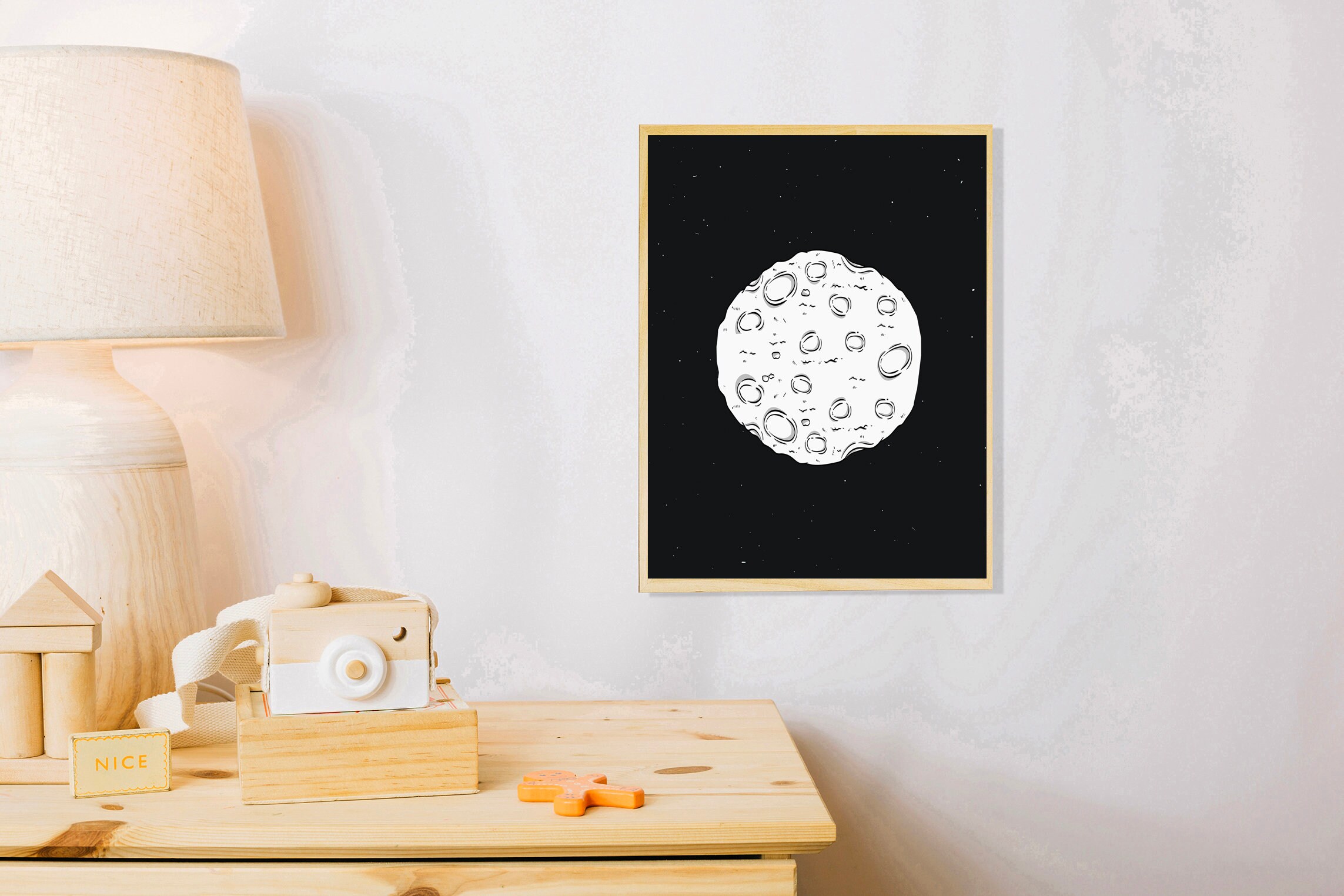 Set of 6 Space Kids Wall Art Digital Download Outer Space | Etsy