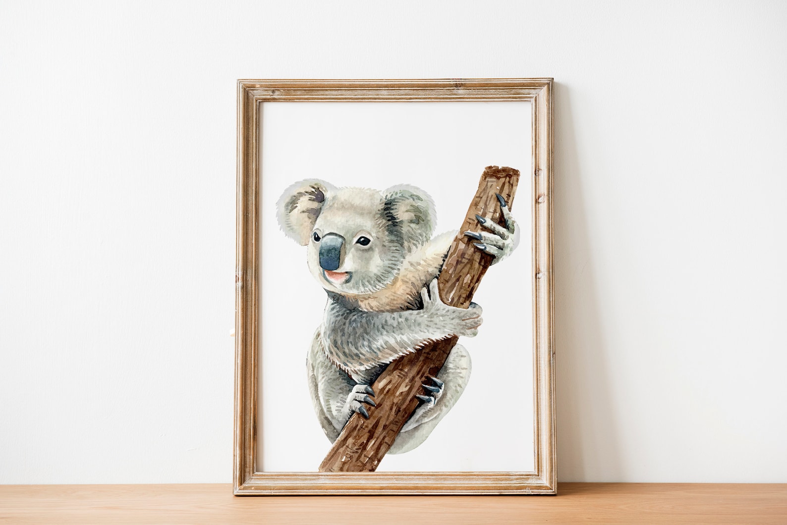 Koala Printable Wall Art for Nursery Decor Digital Download Etsy