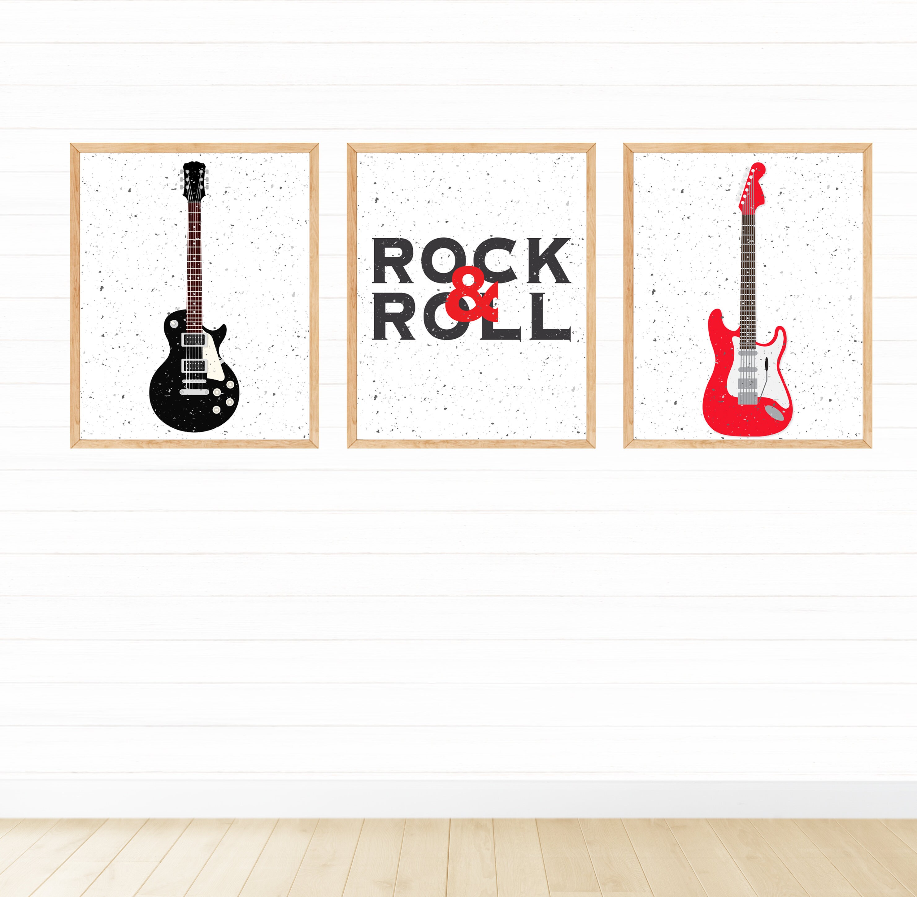 Rock &Roll Wall Art Descarga digital Arte de pared Etsy