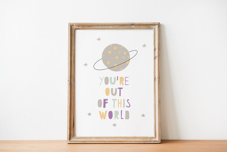 Bedroom Decor Girls Outer Space Printable Wall Art Set Space Prints Nursery Decor Digital Download Kids Room Decor 8x10 11x14 16x20