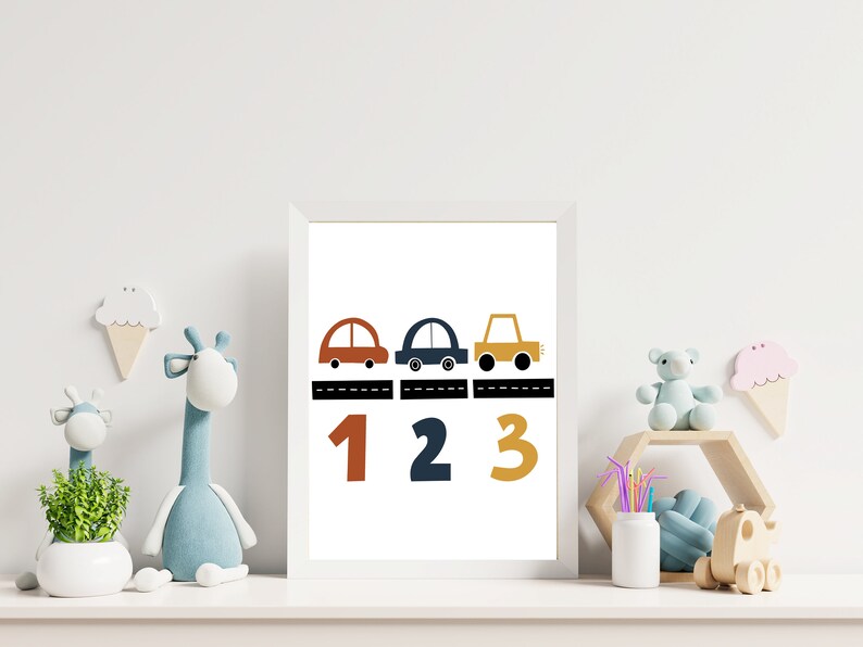 Printable Wall Art for Toddler Boy Bedroom Decor Digital Etsy