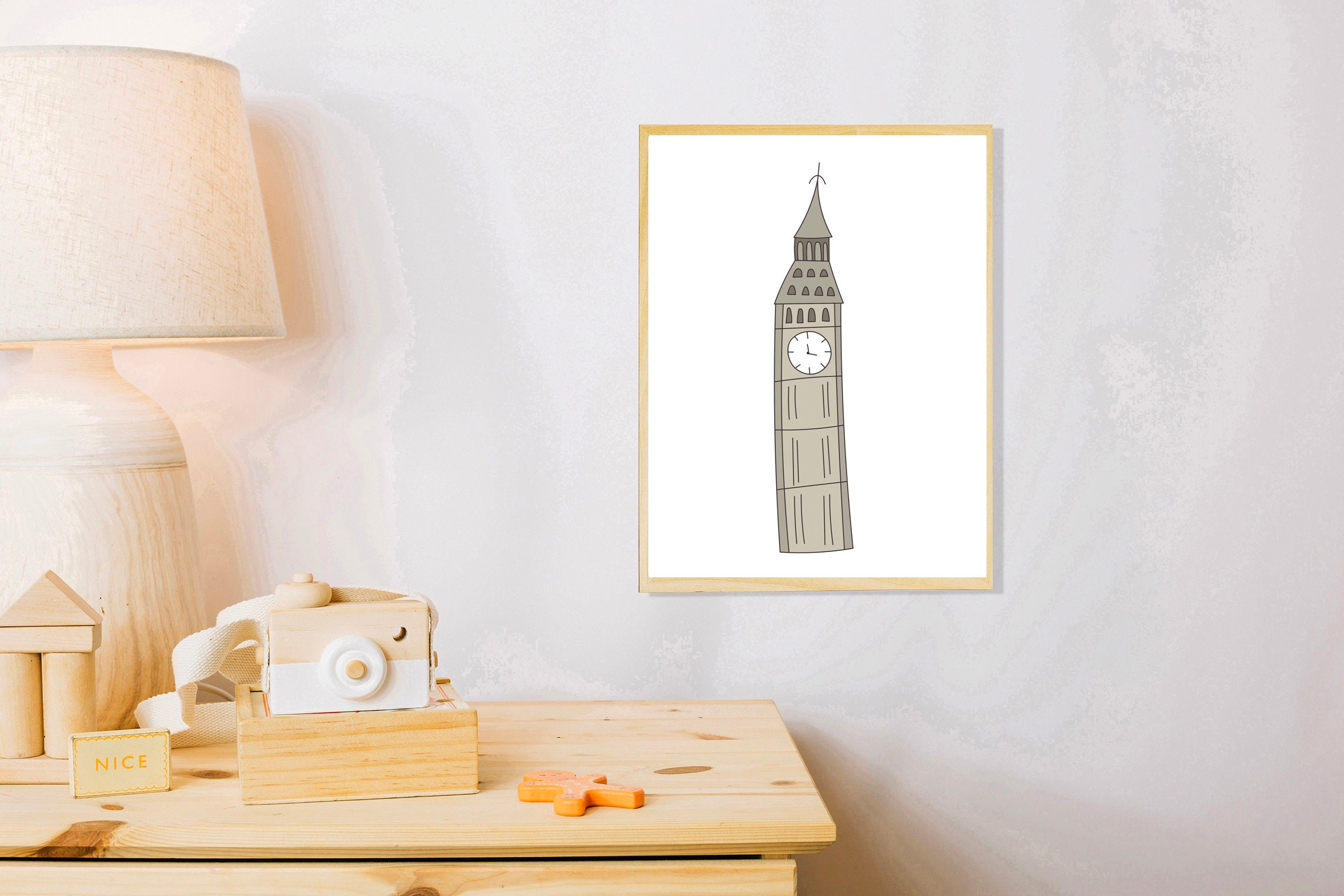 Printable Boy Room Decor Wall Art Set Digital Download | Etsy