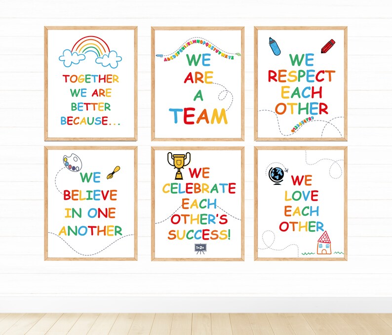 Classroom Printable Wall Art Digital Download Classroom - Etsy