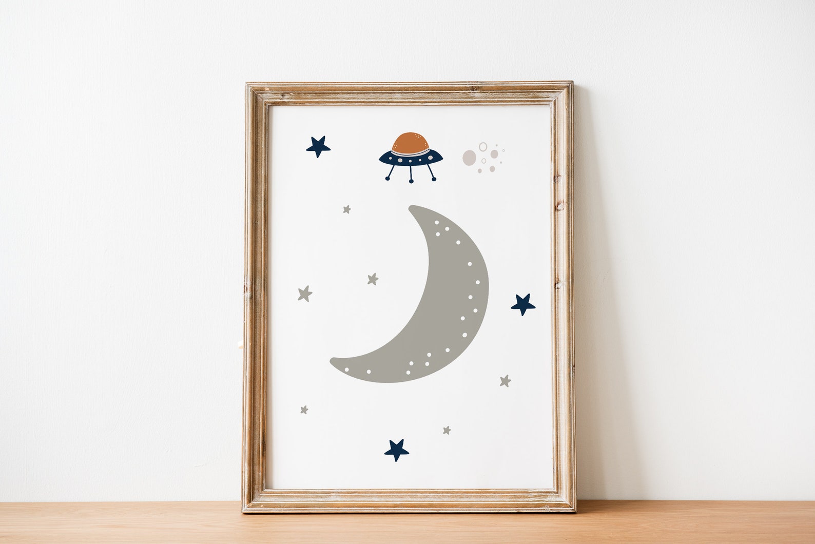 Printable Space Wall Art Set Digital Download Space Nursery | Etsy
