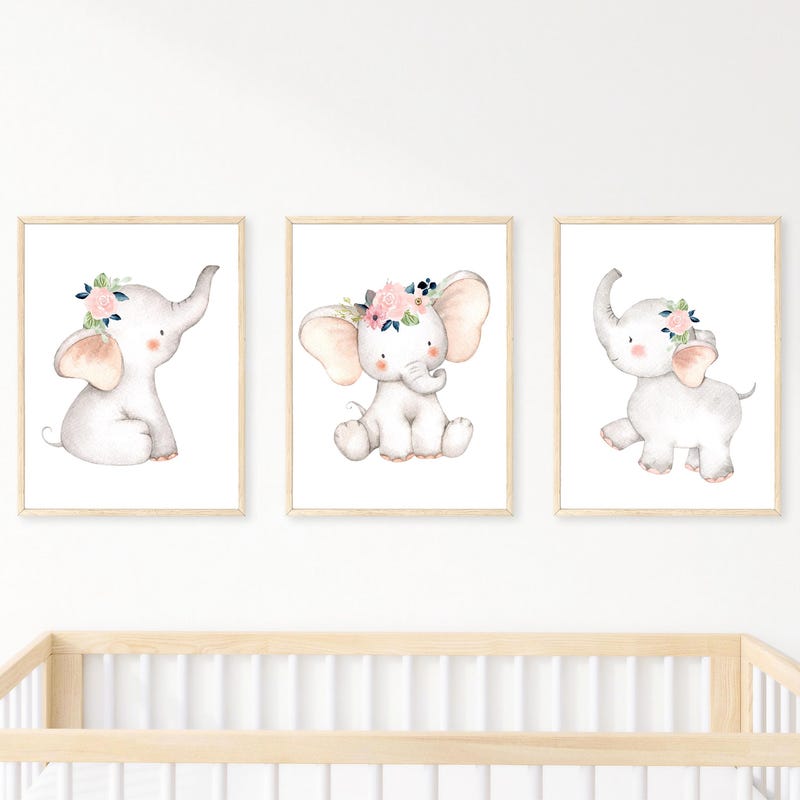 Elephant Nursery - Etsy