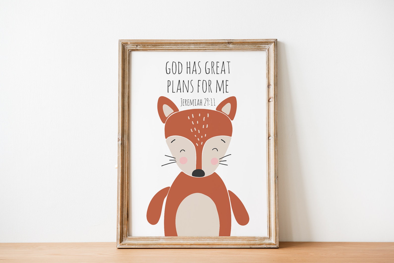 Bible Verse Printable Wall Art for Kids Room Decor Digital | Etsy