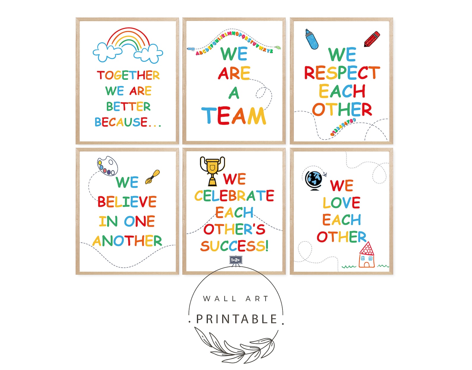 Classroom Printable Wall Art Digital Download Classroom - Etsy