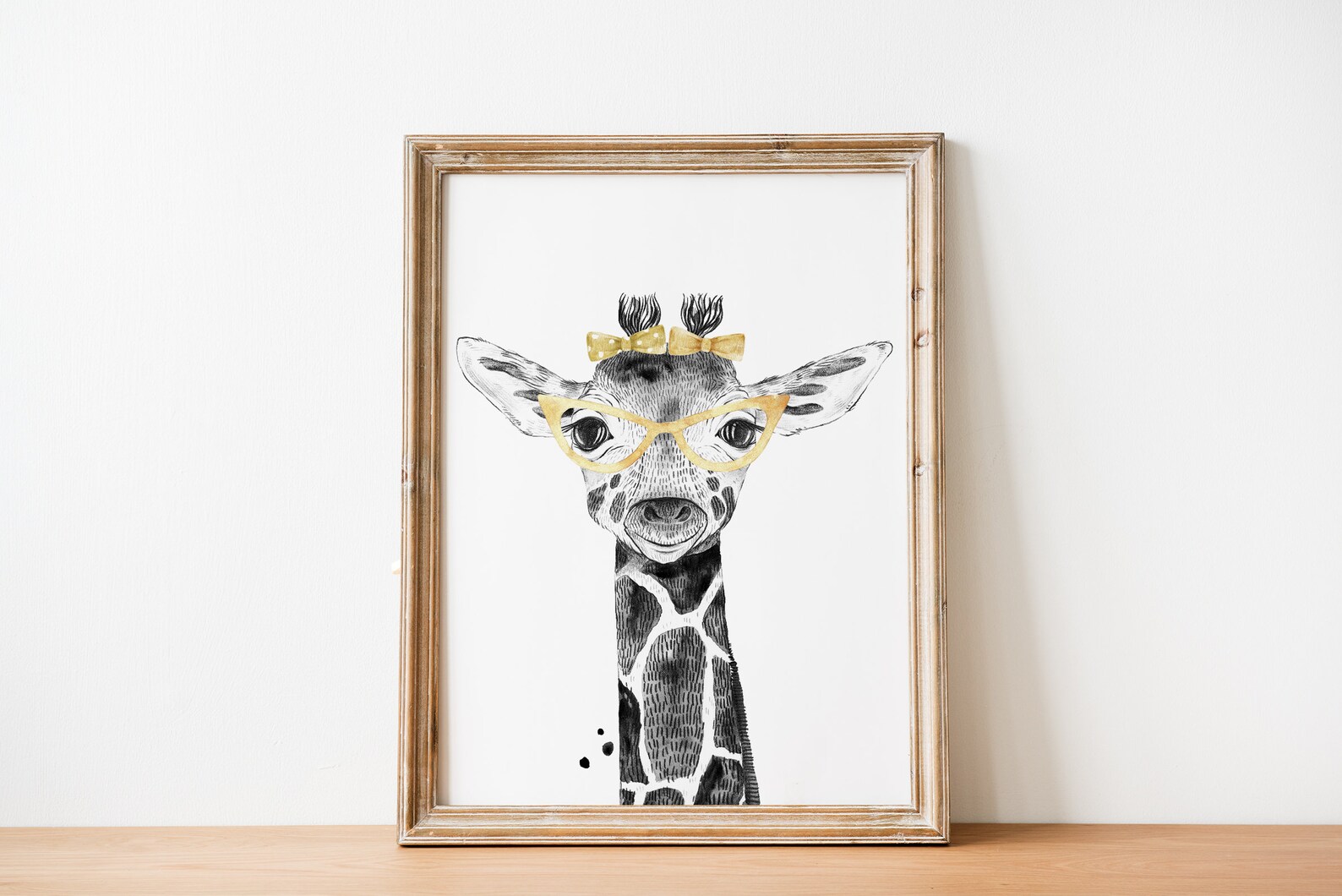 Giraffe Wall Art Digital Download Printable Wall Art - Etsy
