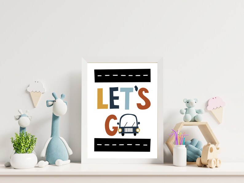 Printable Wall Art for Toddler Boy Bedroom Decor Digital - Etsy