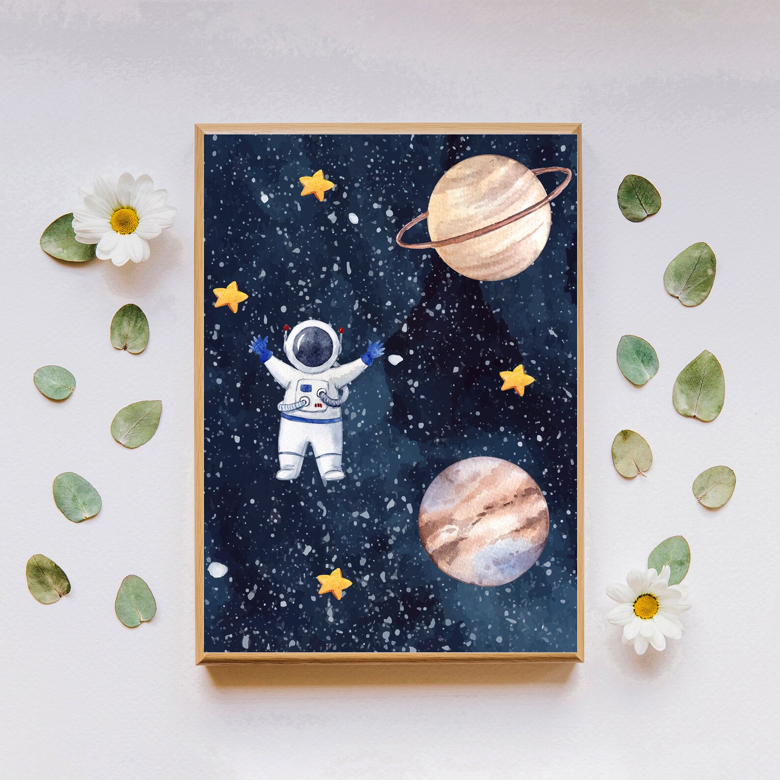 Set of 6 Outer Space Wall Art Digital Download Printable Wall | Etsy
