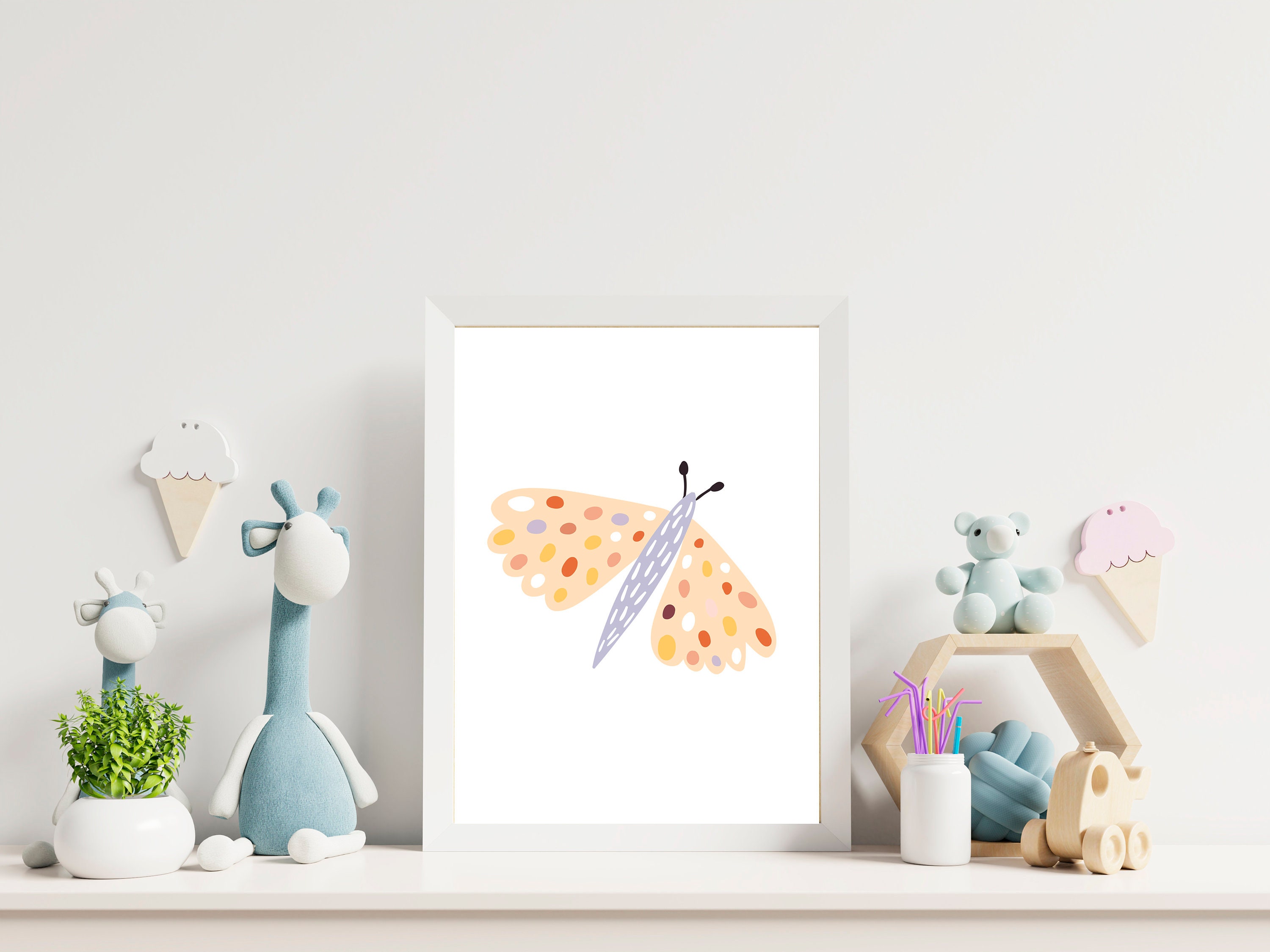 Girl Bedroom Wall Art Decor Digital Download Printable Wall Etsy UK