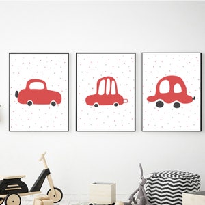 Transportation Printable Wall Art for Kids Room Digital - Etsy