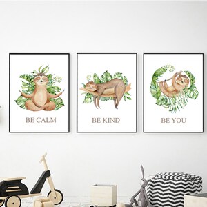 baby sloth nursery theme